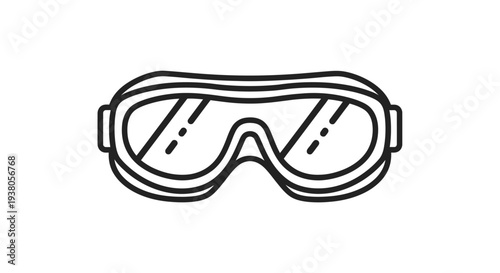 Diving mask scuba diving goggles underwater swimming.