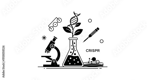 Genetic Engineering Laboratory Equipment Science.