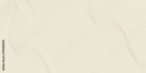 Abstract background with lines and waves. Web banner size. Element for design. Vector background for brochure, booklet, flyer, poster.  vector eps10