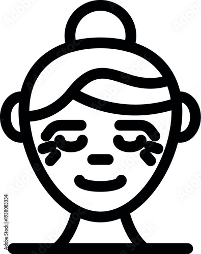 Beautician applying makeup to a client in a beauty salon, providing a relaxing spa experience