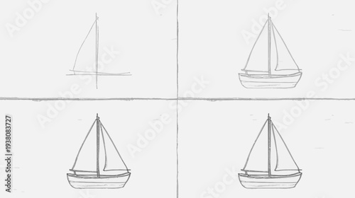 Simple Steps for Kids, Clean Vector Art, Fun Learning Environment