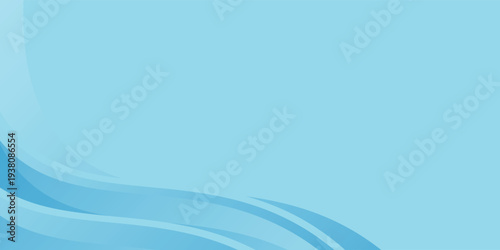 Light blue wave abstract backround. vector curve wave illustration eps10