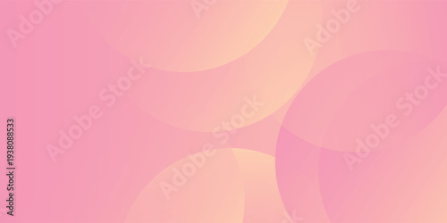 abstract background.modern.minimalist.pink and yellow gradations.circle effect.memphis.trendy. vector  pattern concept eps10