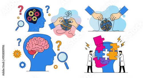 Abstract Concepts of Psychology, Thought, and Problem Solving