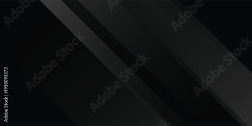 Black abstract background. Elegant dark diagonal shape elements. Modern luxury grey gradient graphic design. modern design eps10