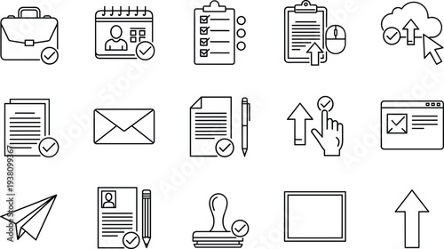 Set of diverse people silhouettes in various standing and cheering poses featuring men and women in casual and formal attire isolated