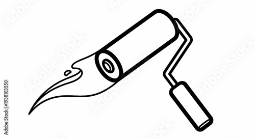 Simple black and white illustration of a fountain pen nib and ink container.
