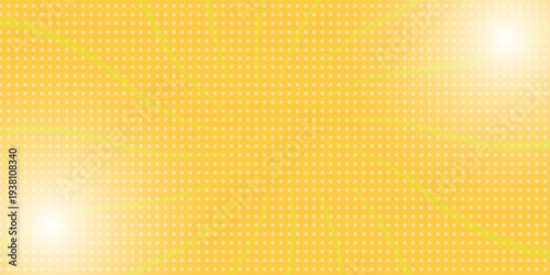 Yellow comic sunburst background. abstract sunburst brochure design template. sun rays cartoon illustration
