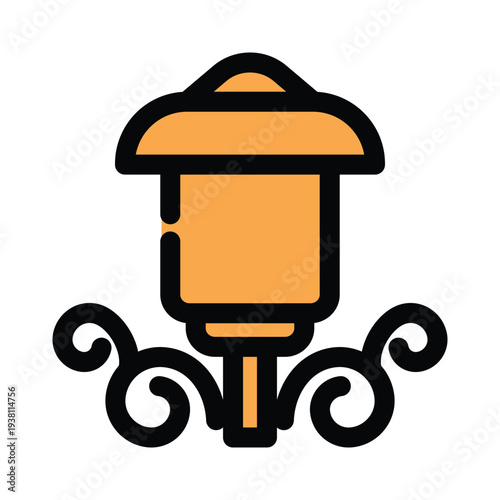 Lamp Garden icon template