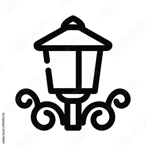 Lamp Garden icon template