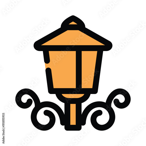 Lamp Garden icon template