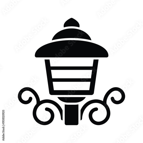 Lamp Garden icon template