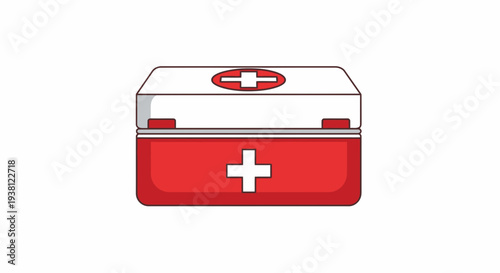 First Aid Kit for Home or Travel, Medical Supplies Box