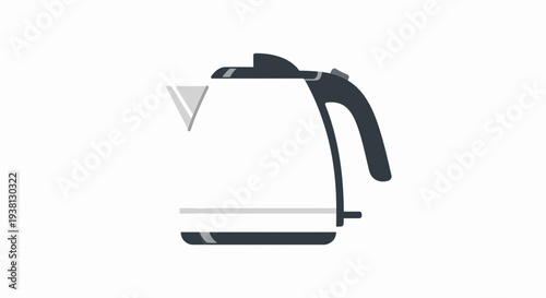 Modern Electric Kettle for Hot Water, Tea and Coffee Preparation