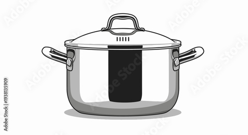 Stainless Steel Stockpot with Lid, Kitchen Cooking Utensil