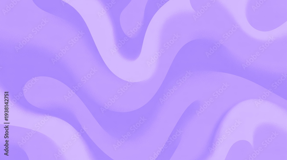 Obraz premium Modern minimalist abstract background featuring smooth, organic, wavy shapes in color tones.