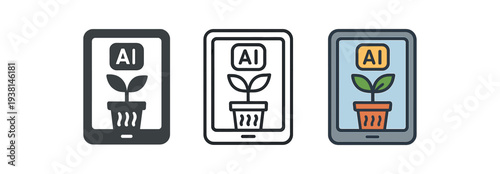 future lifestyle AI powered garden monitor tablet