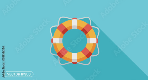Life Preserver Ring Buoy.