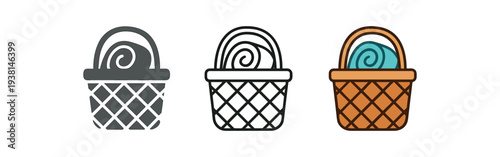 seasonal accessories summer beach towel rolled basket