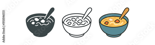 comfort food bowl of chicken noodle soup