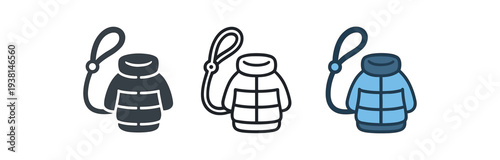 seasonal pet winter leash and small jacket for dog