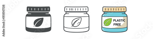 zero contain plastic free toothpaste jar