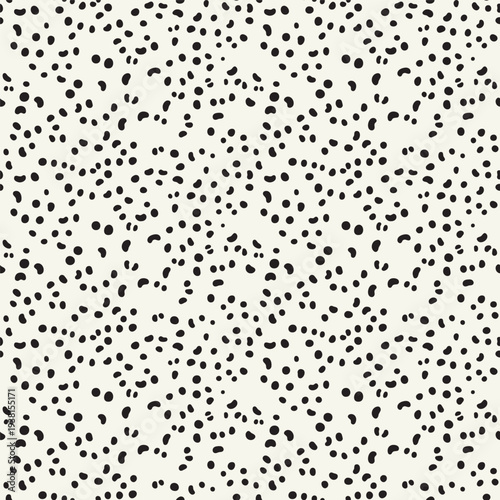 Vector seamless pattern. Modern stylish texture. Smooth natural elements. Repeating abstract tileable background. Scattered organic shapes. Versatile simplistic surface design.