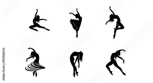 set of ballet dancers