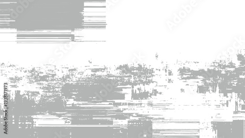 Photography Abstract gray digital glitch effect background texture with distorted lines and