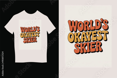 Vintage Typography T-Shirt Design