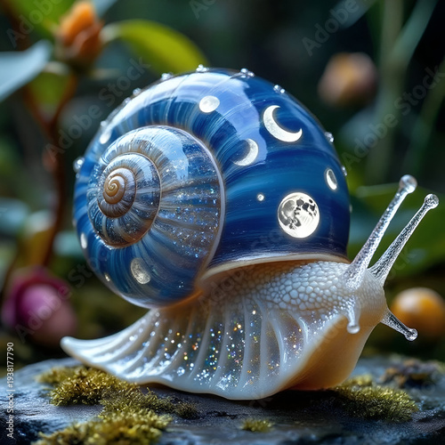 snail on the leaf