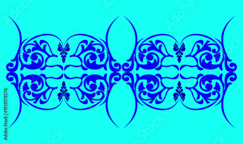 Floral pattern. wood carving pattern