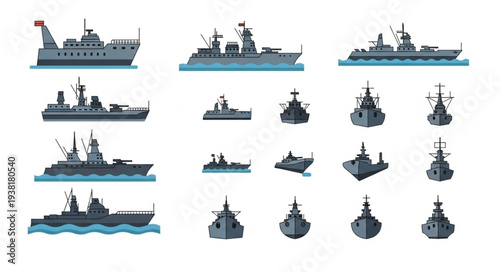 Navy Ships and Boats Collection.