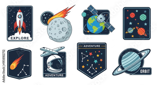 Space exploration and cosmic elements collection.
