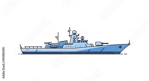 Navy Warship Vessel Ship Boat.