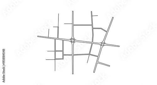 Railway Tracks Intersection Diagram.