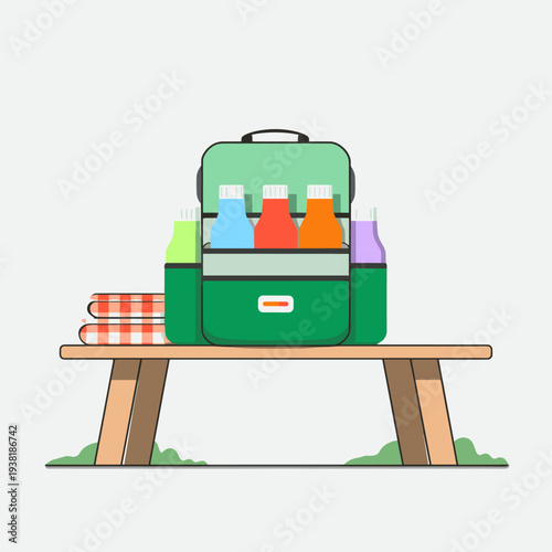 Picnic Ready Insulated Cooler Backpack