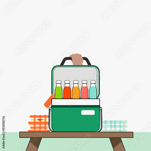 Picnic Ready Insulated Cooler Backpack