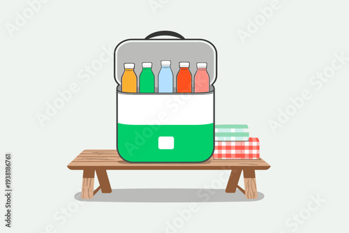 Picnic Ready Insulated Cooler Backpack