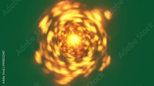 Fiery Vortex Swirl Abstract Background.