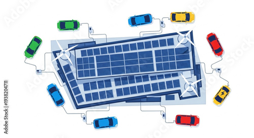 Solar Powered Toy Cars Racing on Solar Panels.