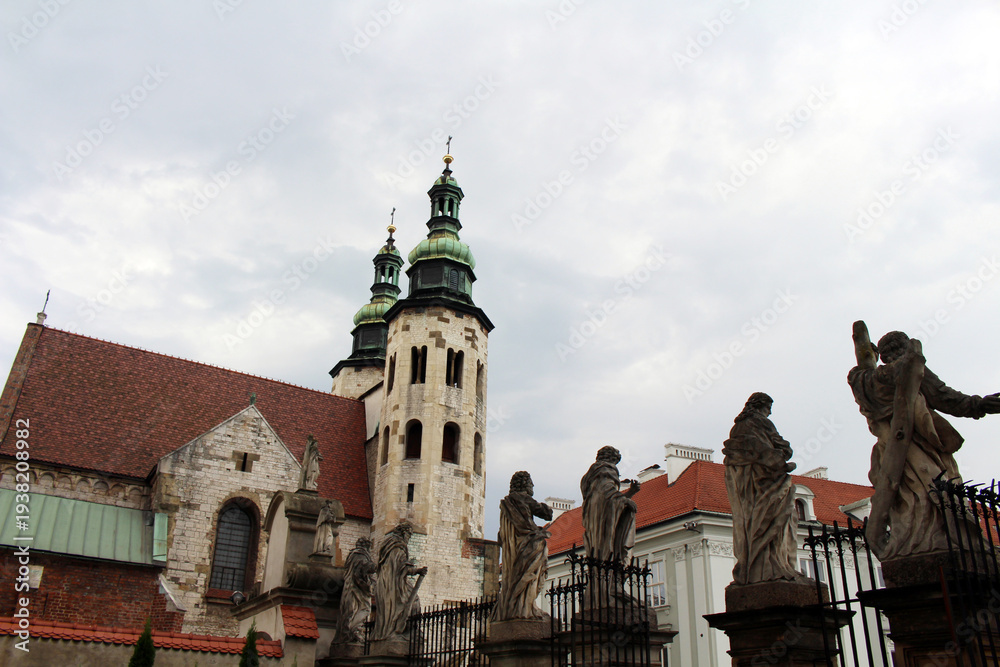 Fototapeta premium Saint Andrew Church Romanesque August 2024 Medieval fortified church surviving Mongol invasion