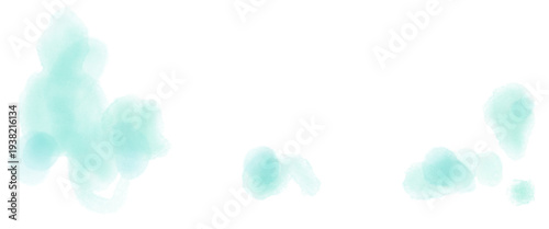 ライトブルー明るい水色の水たまりのような透明感のあるあしらい背景素材