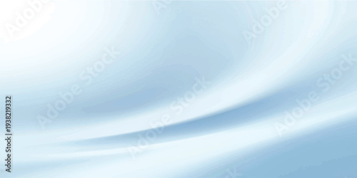 Smooth flowing blue abstract wave background with a soft silk texture and elegant light lines creating a motion pattern for a modern wallpaper design