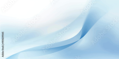 A futuristic digital wallpaper featuring an abstract blue wave design with flowing gradient lines and a light motion texture for a sleek technology backdrop