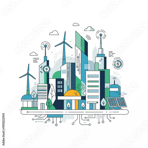 Sustainable City with Renewable Energy