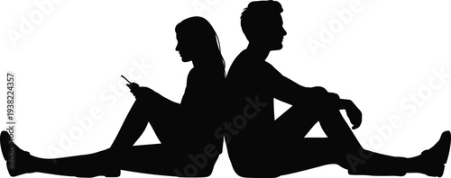 Construction worker silhouettes set with building site icons, foreman with blueprint, manual laborer with hammer, wheelbarrow, safety boots, and scaffolding 