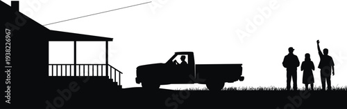 Happy children silhouettes set, diverse group of young kids jumping and playing together for childhood joy and school education vector