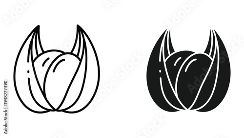 Pistachio Nut Icon Concept Commerce