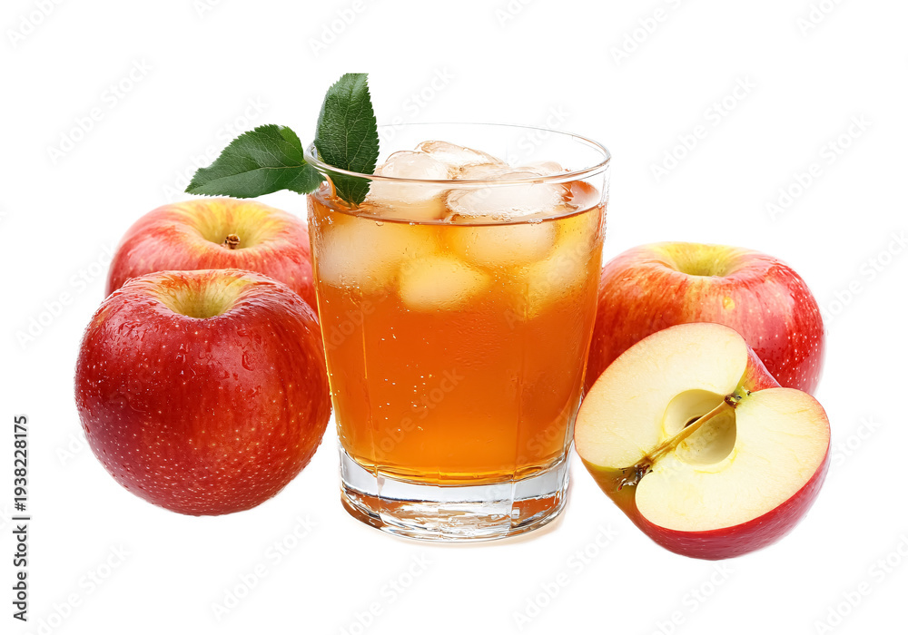 Fototapeta premium Applejack Drink Icon Isolated on White Background for Beverages